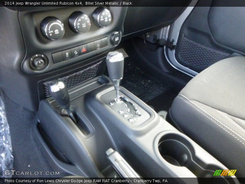 Billet Silver Metallic / Black 2014 Jeep Wrangler Unlimited Rubicon 4x4