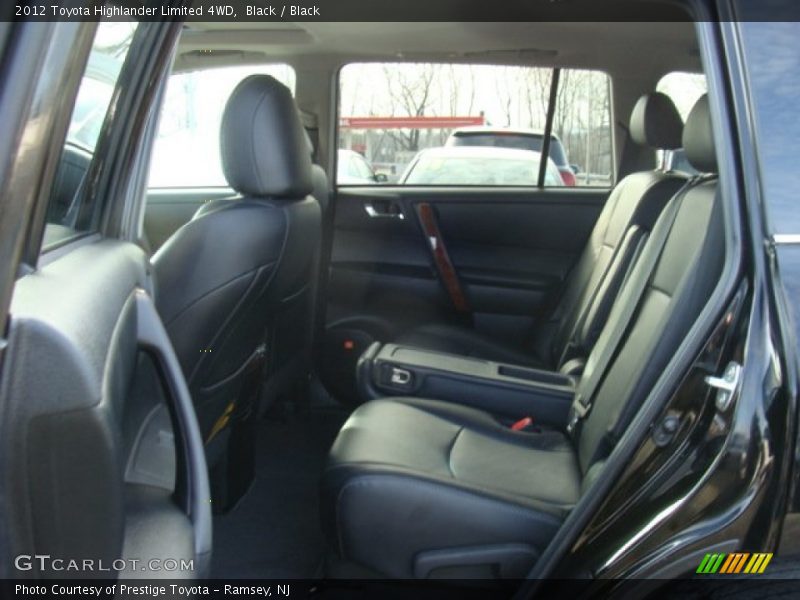 Black / Black 2012 Toyota Highlander Limited 4WD