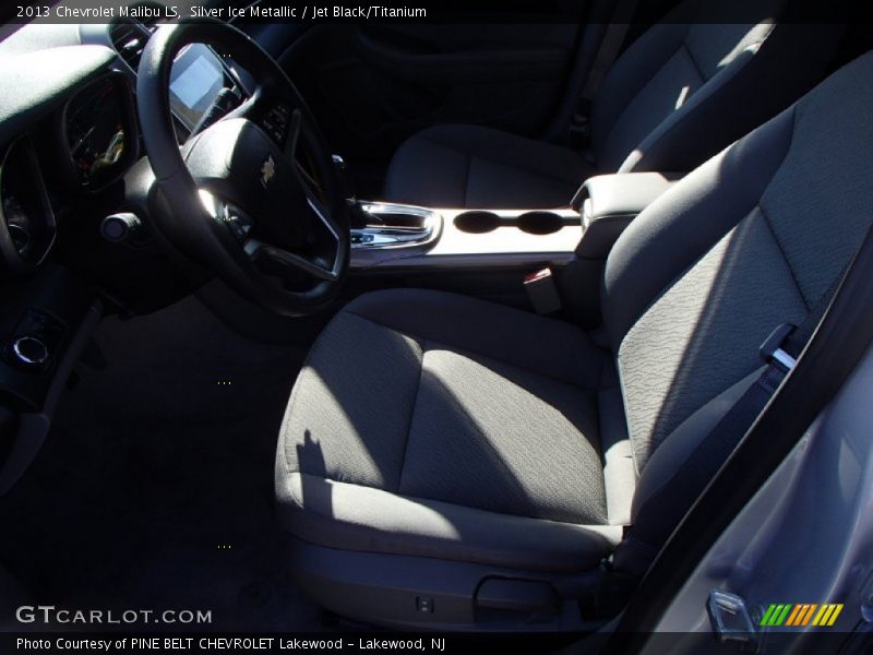 Silver Ice Metallic / Jet Black/Titanium 2013 Chevrolet Malibu LS