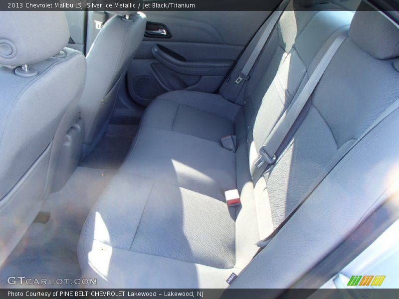 Silver Ice Metallic / Jet Black/Titanium 2013 Chevrolet Malibu LS