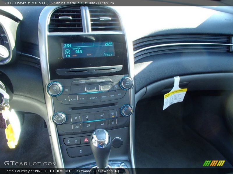 Silver Ice Metallic / Jet Black/Titanium 2013 Chevrolet Malibu LS