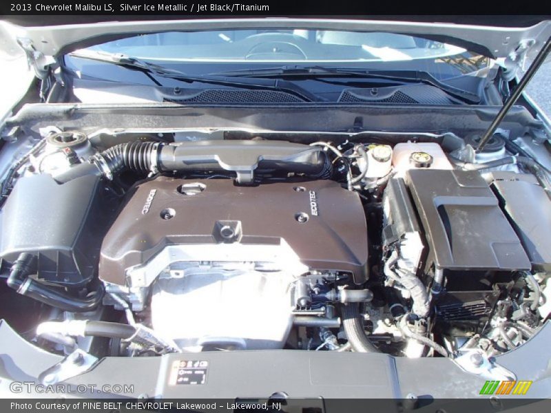 Silver Ice Metallic / Jet Black/Titanium 2013 Chevrolet Malibu LS