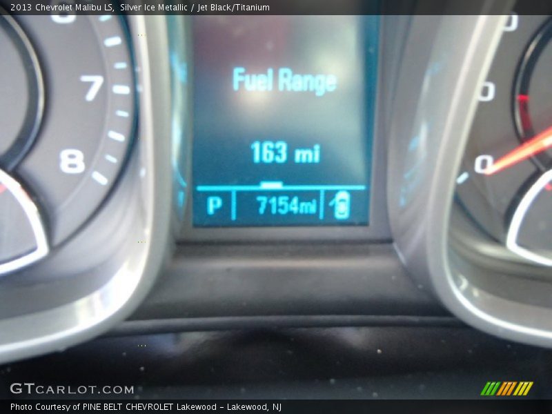 Silver Ice Metallic / Jet Black/Titanium 2013 Chevrolet Malibu LS