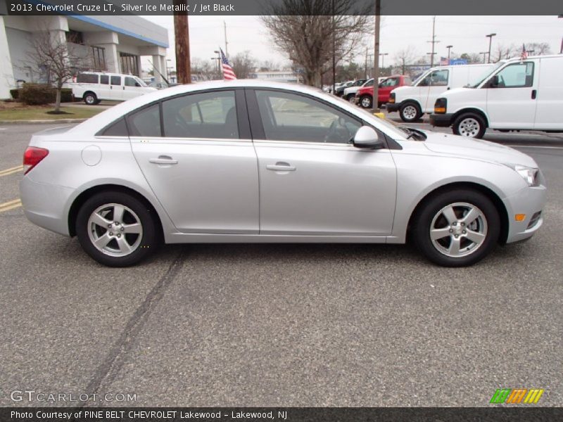Silver Ice Metallic / Jet Black 2013 Chevrolet Cruze LT