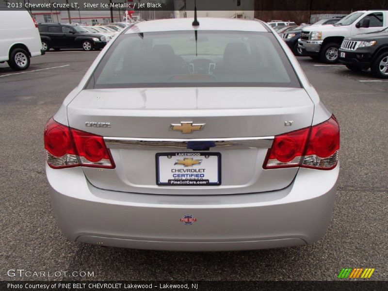 Silver Ice Metallic / Jet Black 2013 Chevrolet Cruze LT