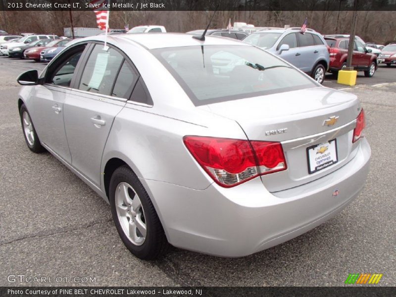 Silver Ice Metallic / Jet Black 2013 Chevrolet Cruze LT