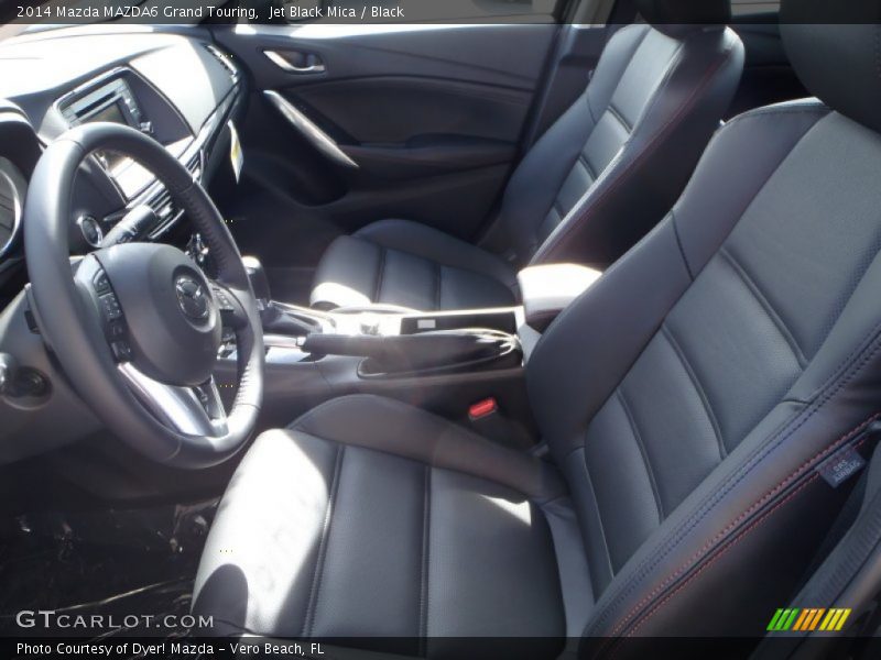 Jet Black Mica / Black 2014 Mazda MAZDA6 Grand Touring