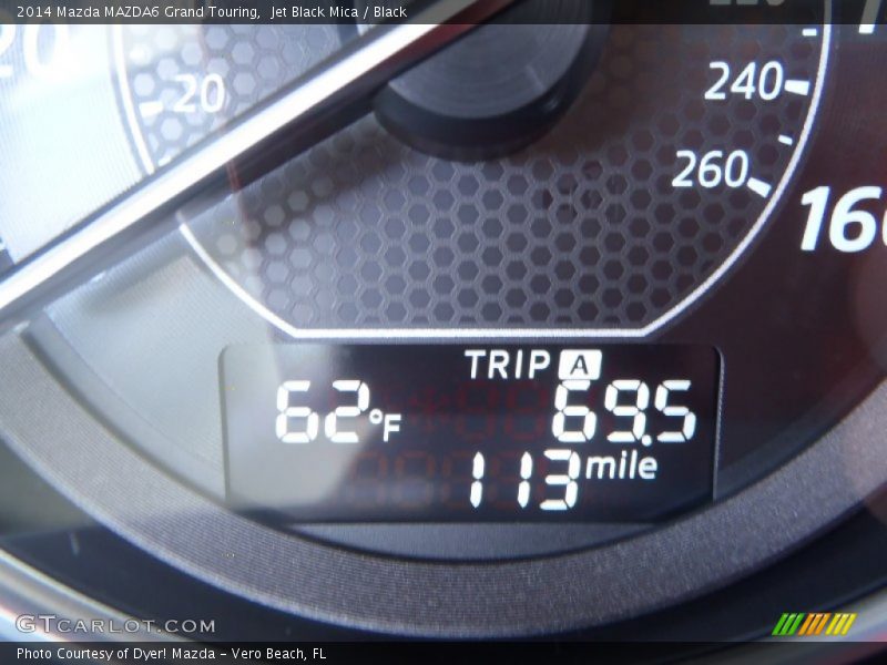 Jet Black Mica / Black 2014 Mazda MAZDA6 Grand Touring