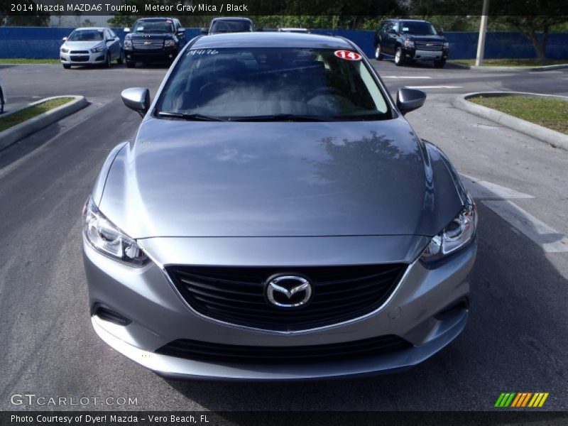 Meteor Gray Mica / Black 2014 Mazda MAZDA6 Touring
