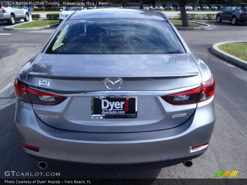 Meteor Gray Mica / Black 2014 Mazda MAZDA6 Touring