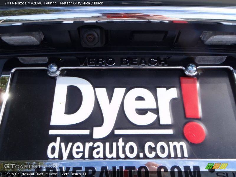 Meteor Gray Mica / Black 2014 Mazda MAZDA6 Touring