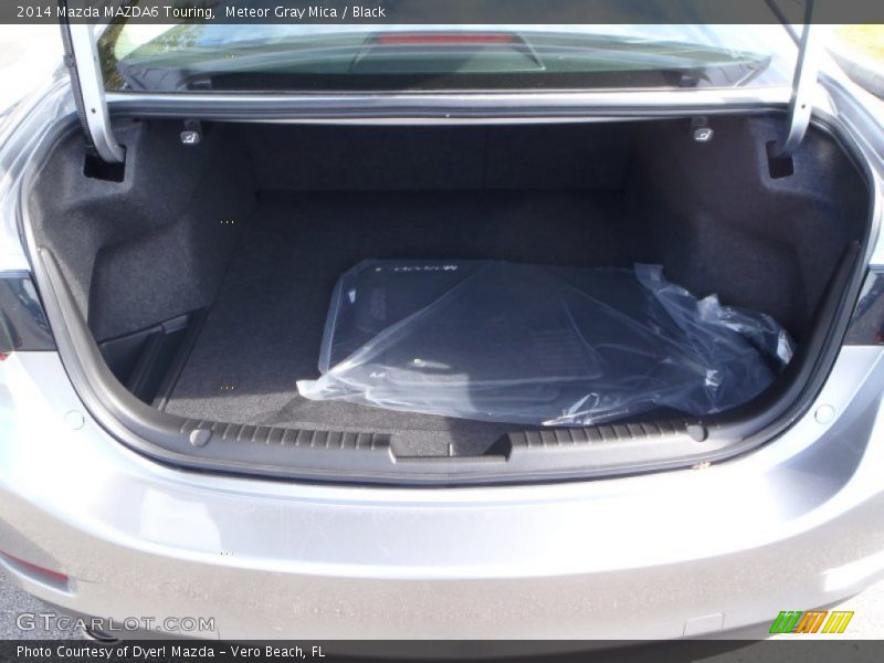 Meteor Gray Mica / Black 2014 Mazda MAZDA6 Touring