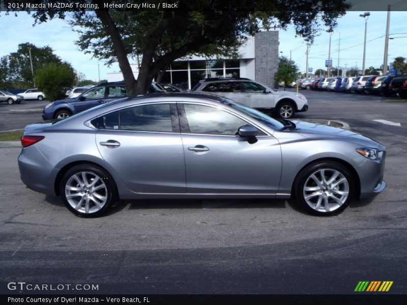 Meteor Gray Mica / Black 2014 Mazda MAZDA6 Touring