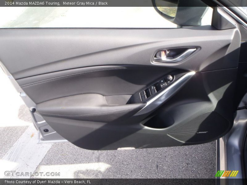 Meteor Gray Mica / Black 2014 Mazda MAZDA6 Touring