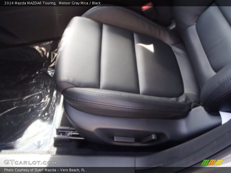 Meteor Gray Mica / Black 2014 Mazda MAZDA6 Touring