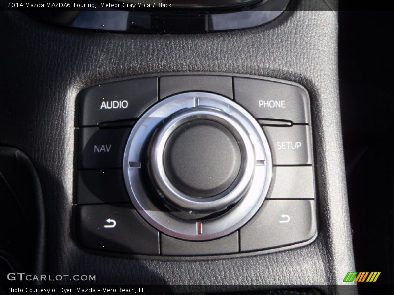 Meteor Gray Mica / Black 2014 Mazda MAZDA6 Touring