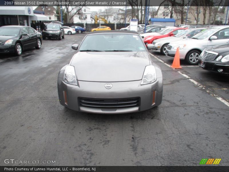 Carbon Silver Metallic / Charcoal 2007 Nissan 350Z Enthusiast Roadster