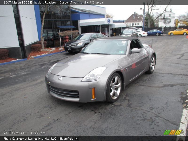 Carbon Silver Metallic / Charcoal 2007 Nissan 350Z Enthusiast Roadster