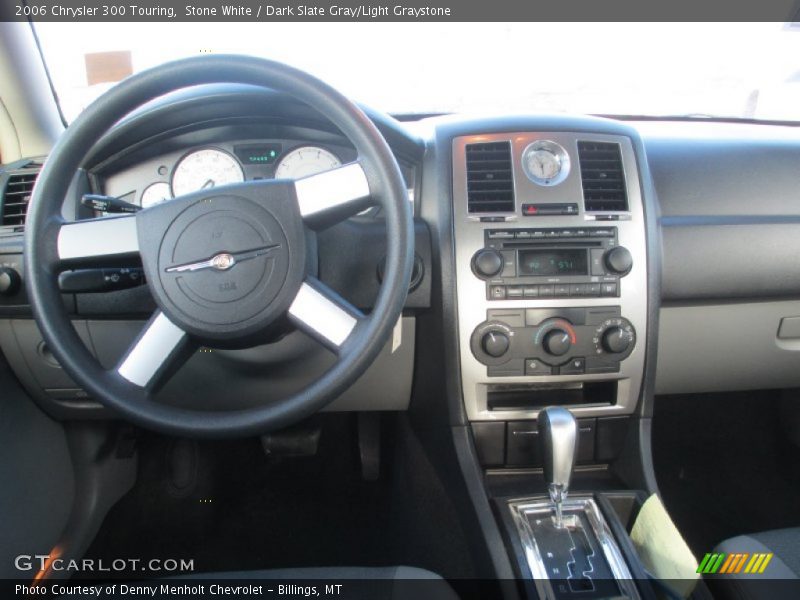 Stone White / Dark Slate Gray/Light Graystone 2006 Chrysler 300 Touring
