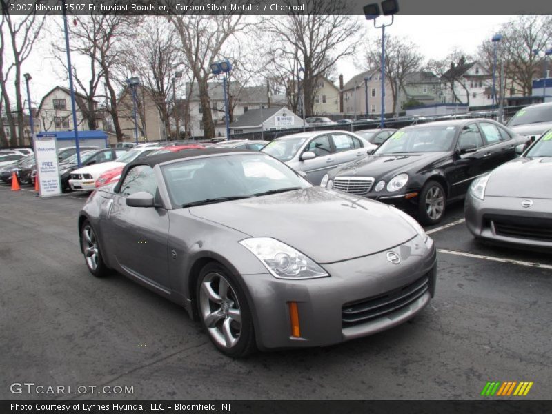 Carbon Silver Metallic / Charcoal 2007 Nissan 350Z Enthusiast Roadster