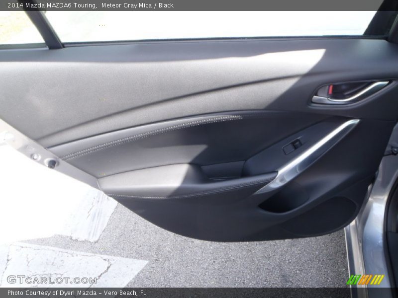 Meteor Gray Mica / Black 2014 Mazda MAZDA6 Touring