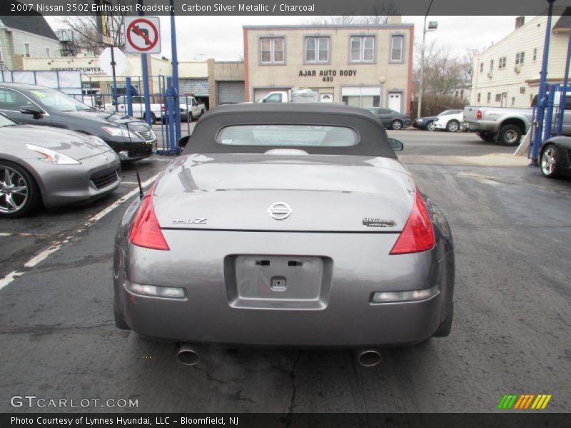 Carbon Silver Metallic / Charcoal 2007 Nissan 350Z Enthusiast Roadster