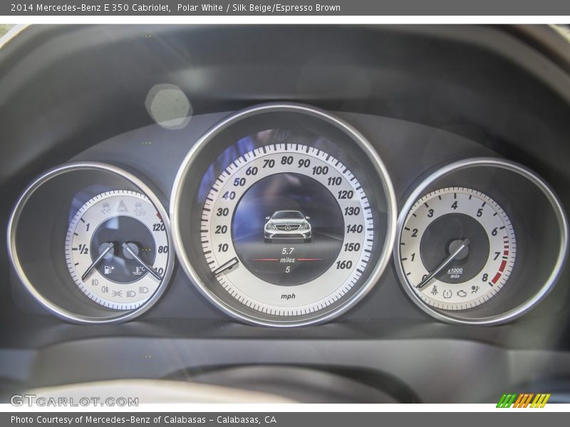 Polar White / Silk Beige/Espresso Brown 2014 Mercedes-Benz E 350 Cabriolet