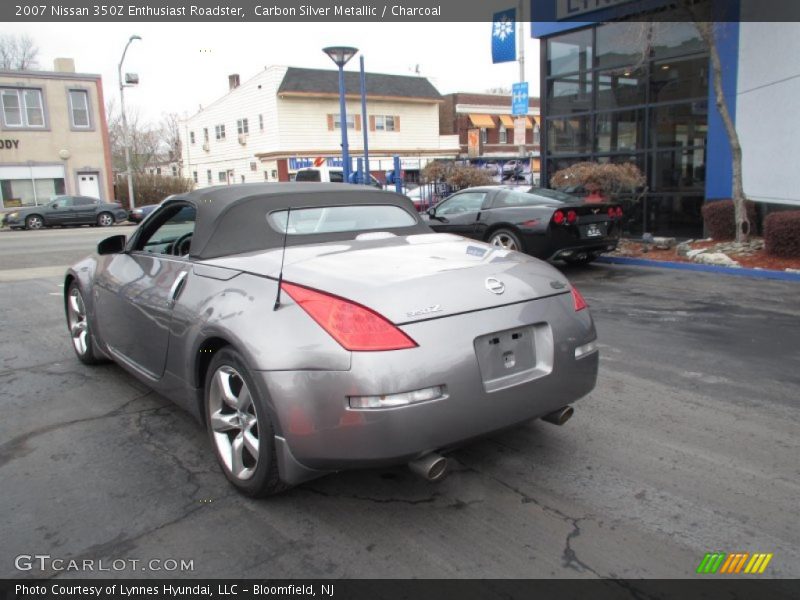 Carbon Silver Metallic / Charcoal 2007 Nissan 350Z Enthusiast Roadster