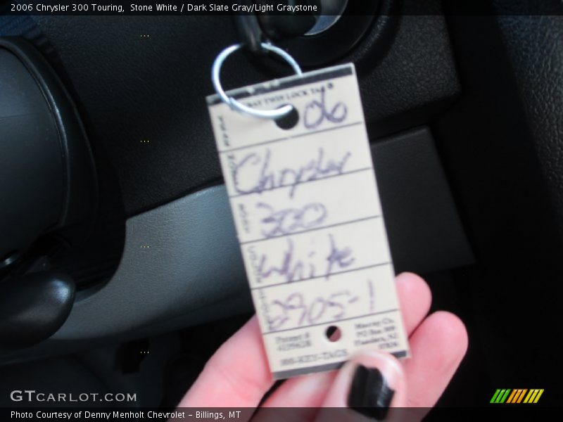Stone White / Dark Slate Gray/Light Graystone 2006 Chrysler 300 Touring