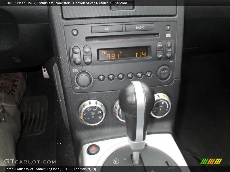 Carbon Silver Metallic / Charcoal 2007 Nissan 350Z Enthusiast Roadster