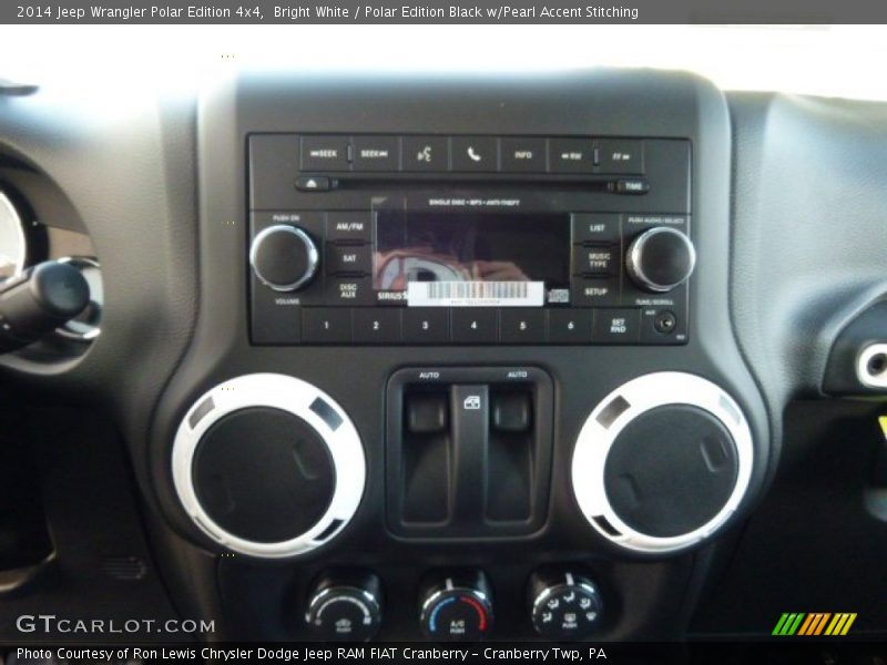 Bright White / Polar Edition Black w/Pearl Accent Stitching 2014 Jeep Wrangler Polar Edition 4x4
