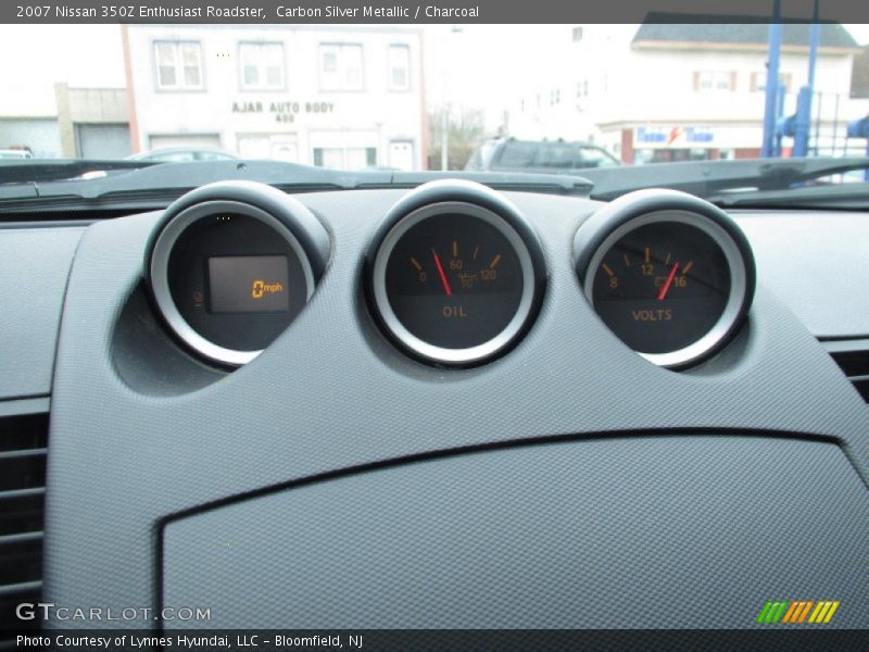 Carbon Silver Metallic / Charcoal 2007 Nissan 350Z Enthusiast Roadster