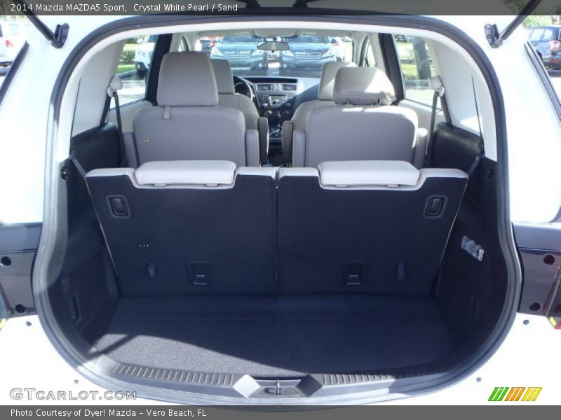 Crystal White Pearl / Sand 2014 Mazda MAZDA5 Sport