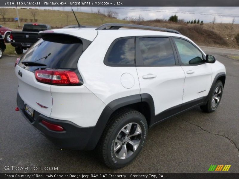 Bright White / Morocco - Black 2014 Jeep Cherokee Trailhawk 4x4