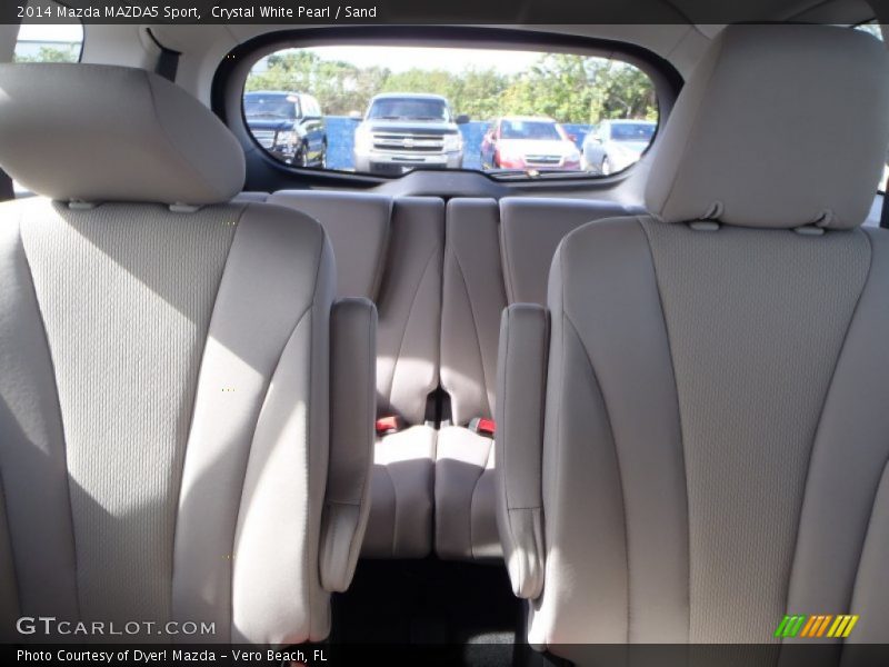 Crystal White Pearl / Sand 2014 Mazda MAZDA5 Sport