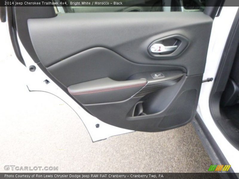 Bright White / Morocco - Black 2014 Jeep Cherokee Trailhawk 4x4