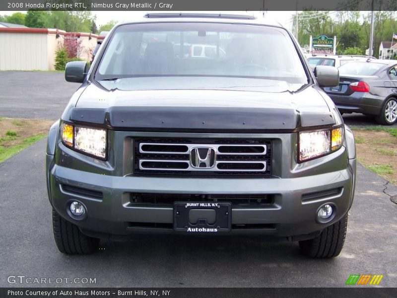Nimbus Gray Metallic / Gray 2008 Honda Ridgeline RTL