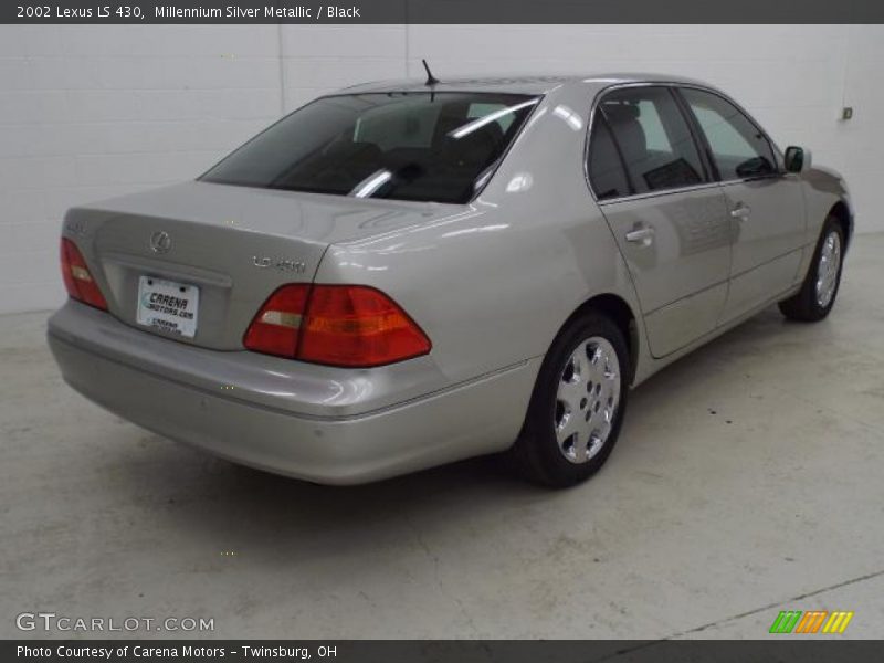 Millennium Silver Metallic / Black 2002 Lexus LS 430