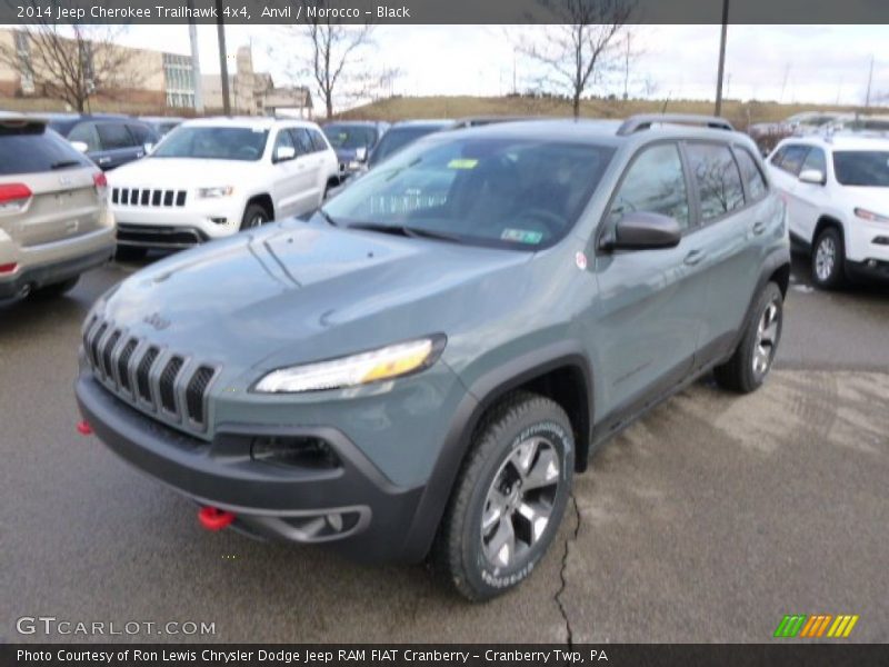 Anvil / Morocco - Black 2014 Jeep Cherokee Trailhawk 4x4