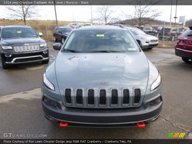 Anvil / Morocco - Black 2014 Jeep Cherokee Trailhawk 4x4