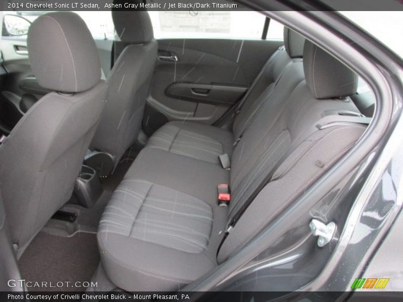 Ashen Gray Metallic / Jet Black/Dark Titanium 2014 Chevrolet Sonic LT Sedan
