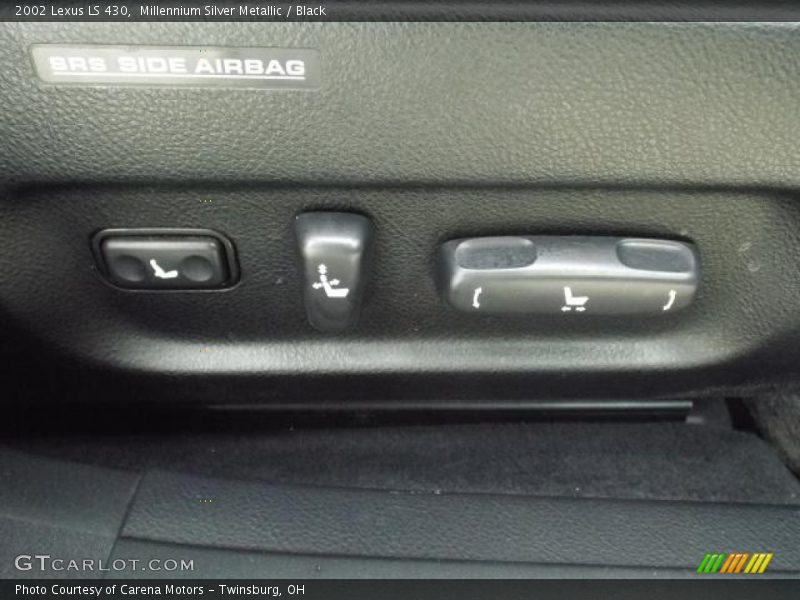 Millennium Silver Metallic / Black 2002 Lexus LS 430