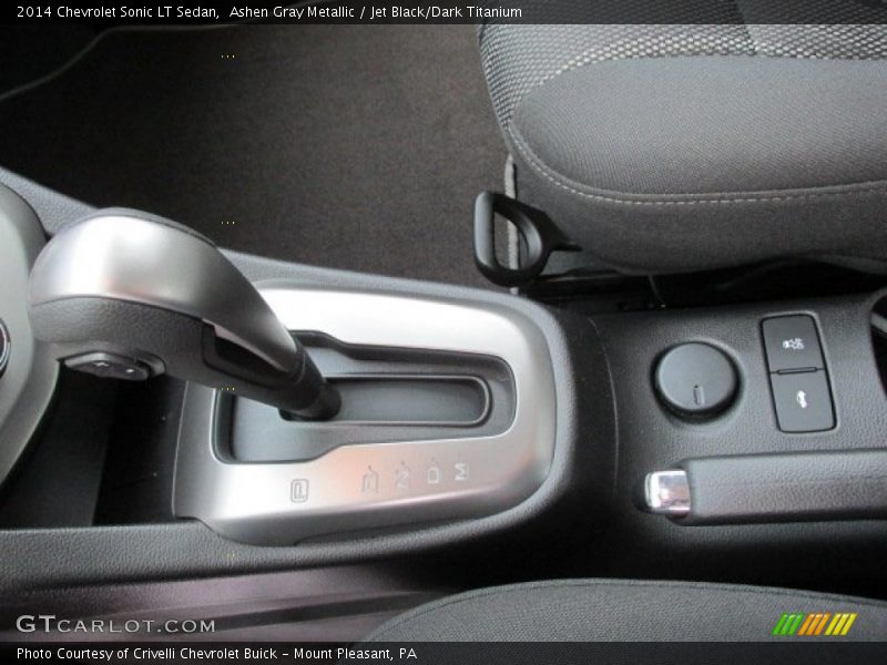 Ashen Gray Metallic / Jet Black/Dark Titanium 2014 Chevrolet Sonic LT Sedan