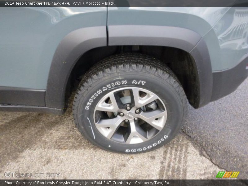 Anvil / Morocco - Black 2014 Jeep Cherokee Trailhawk 4x4
