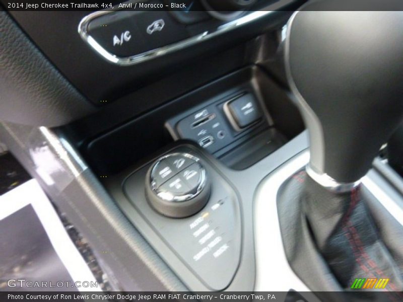 Anvil / Morocco - Black 2014 Jeep Cherokee Trailhawk 4x4