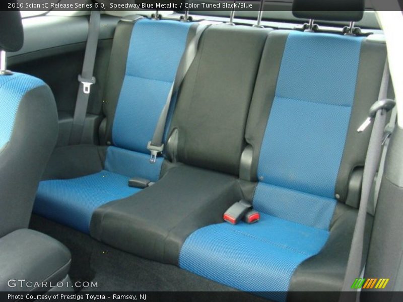 Rear Seat of 2010 tC Release Series 6.0