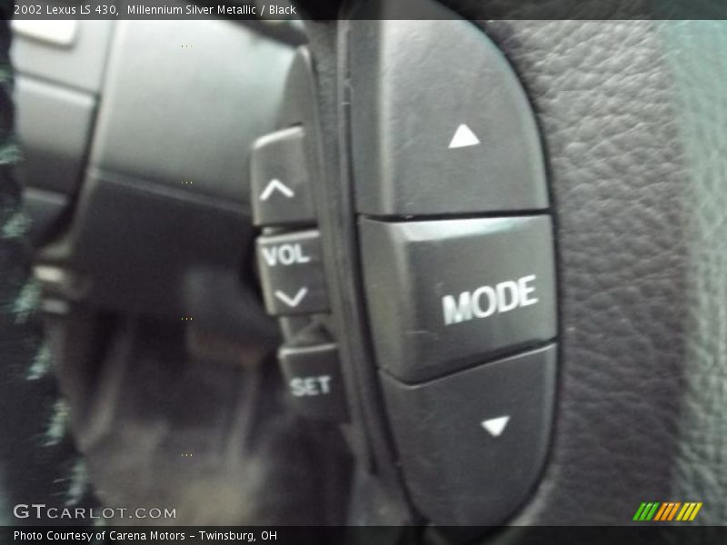 Millennium Silver Metallic / Black 2002 Lexus LS 430