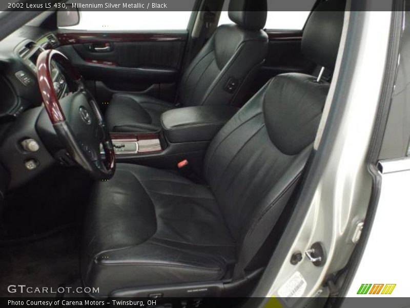 Millennium Silver Metallic / Black 2002 Lexus LS 430