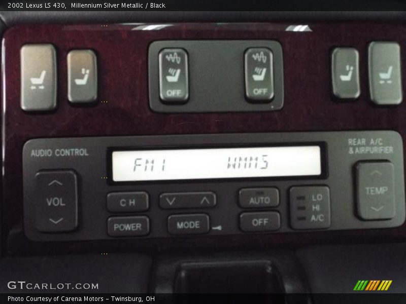 Millennium Silver Metallic / Black 2002 Lexus LS 430