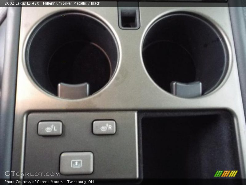 Millennium Silver Metallic / Black 2002 Lexus LS 430